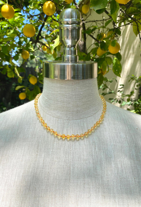 The Orange Marmalade Necklace - - J. Marin Co.