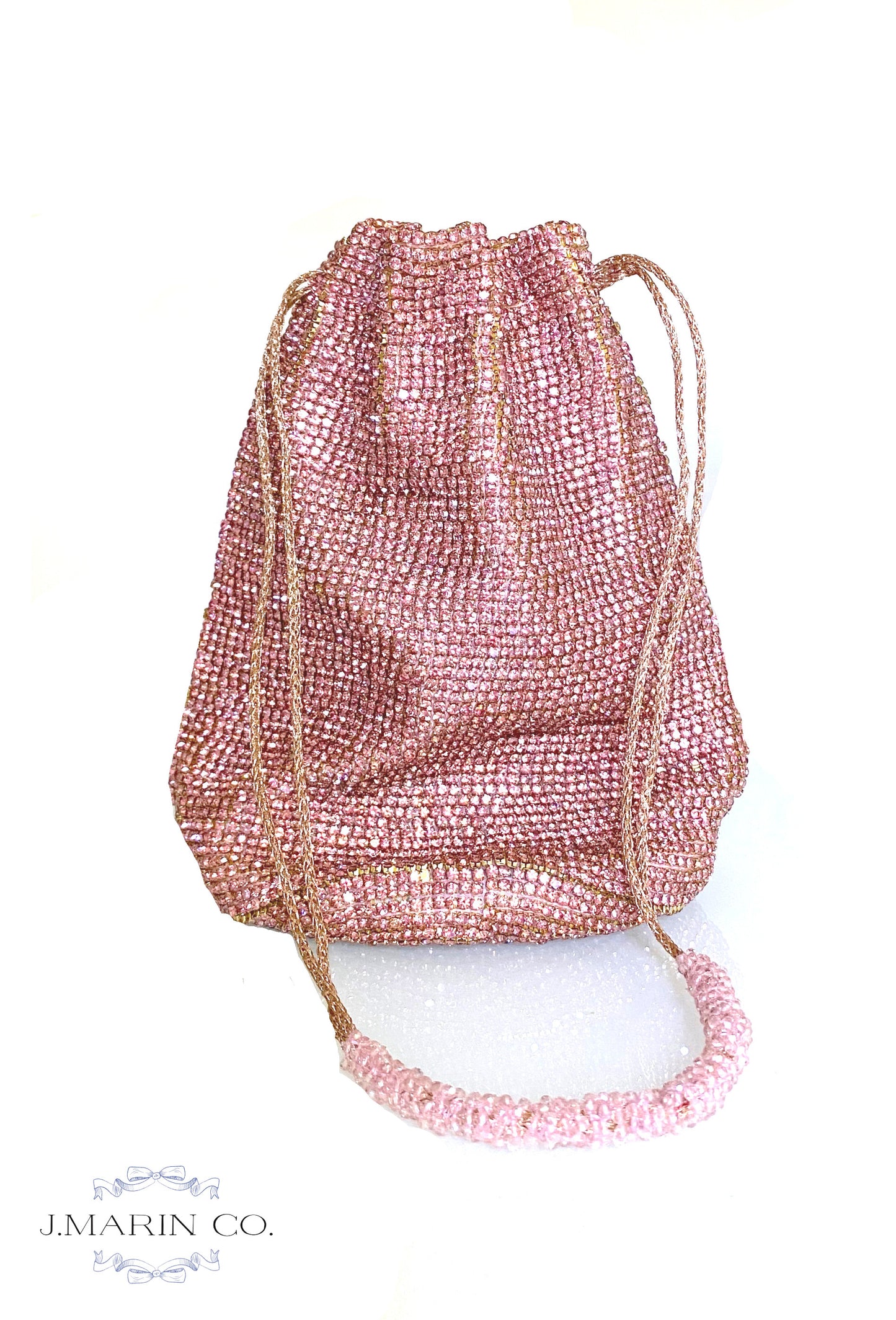 The Clara Pochette - Pink Shimmer - J. Marin
