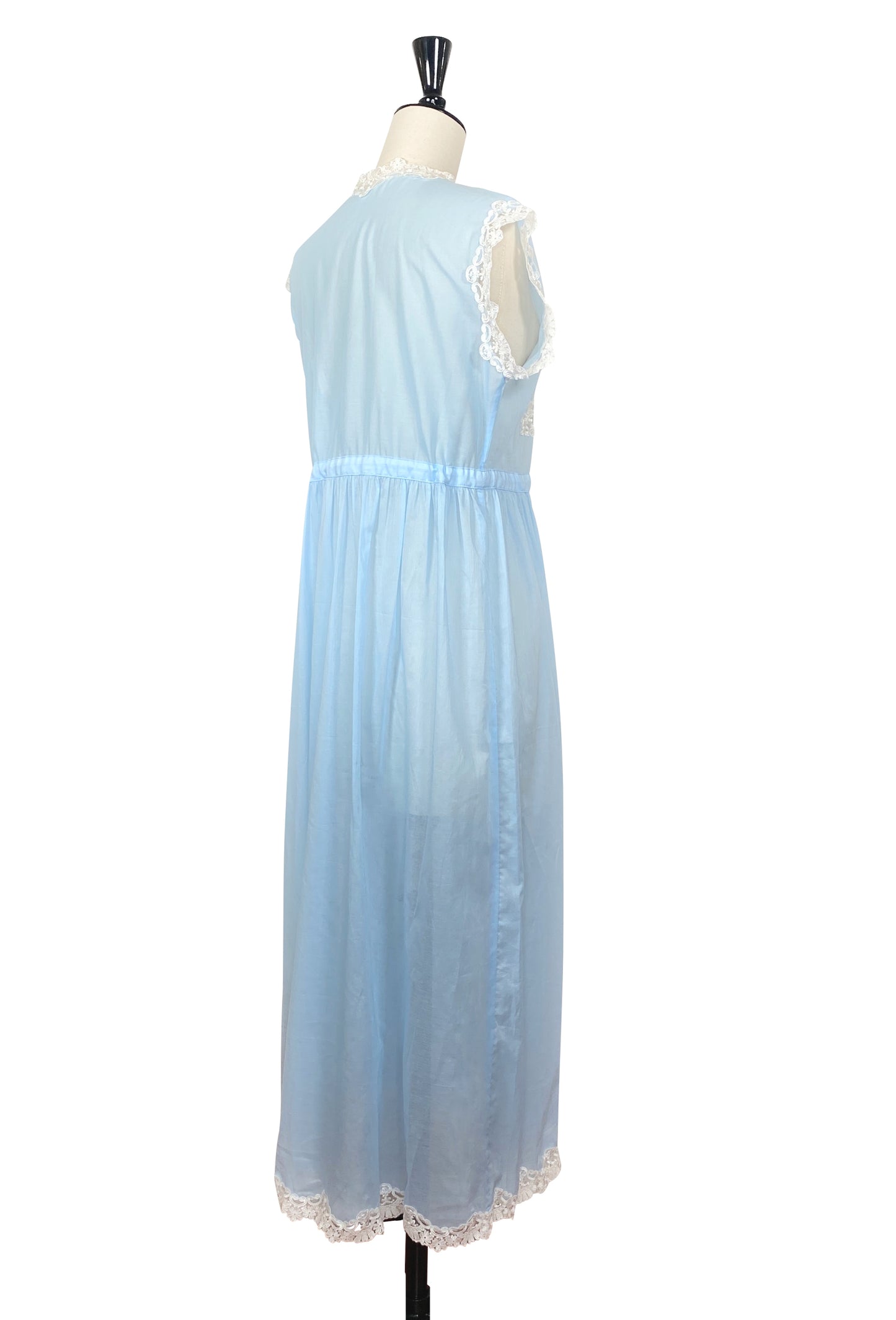 The Lisbeth Dress - Beau Blue - - Deco Haus