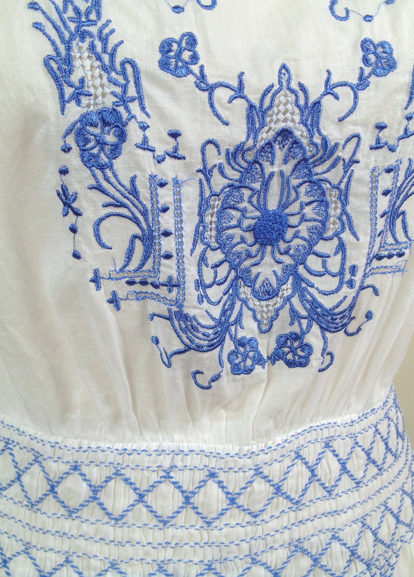 The Clementine Dress - French Blue - - Deco Haus