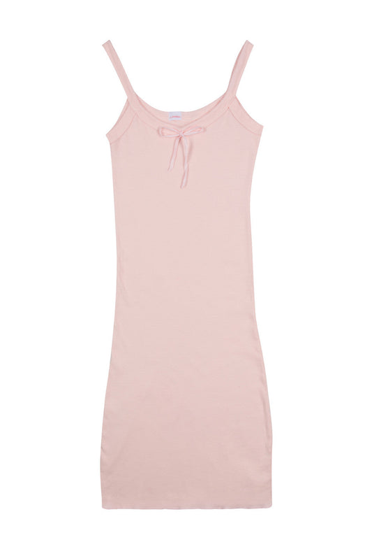 The 1930's French Vintage Bow Camisole Dress - J. Marin