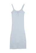 The Betsy Bow Camisole Dress - Sail Blue - L - J. Marin