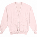 The French Terry Cardigan - Rosewater Pink