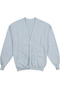 The French Terry Cardigan - Sail Blue - - J. Marin