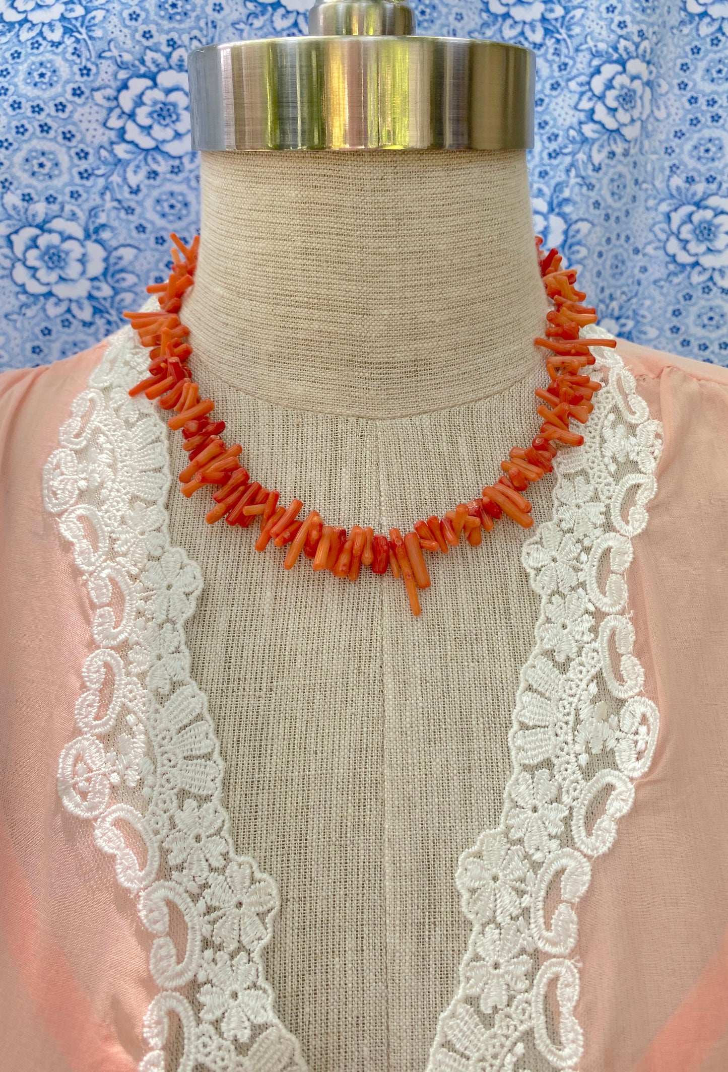 St. Barth Coral Necklace - J. Marin