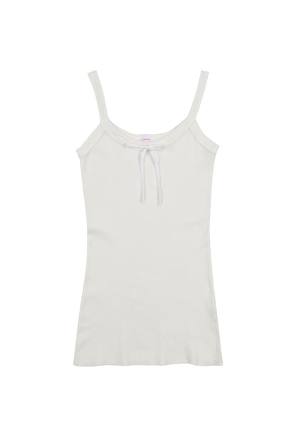 The 1930's French Vintage Bow Organic Camisole - - J. Marin