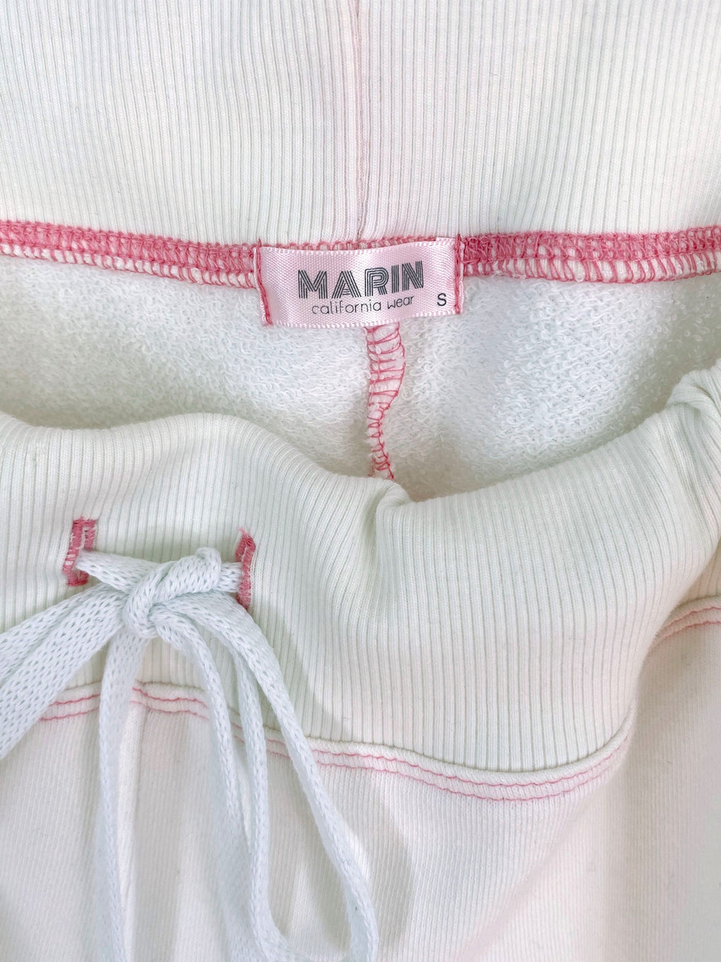 The French Terry Lounger Sweatpant - Natural - - J. Marin