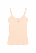The Betsy Pointelle Camisole - Bleached Coral