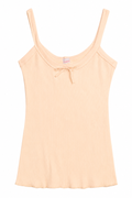 The Betsy Pointelle Camisole - Bleached Coral - - J. Marin