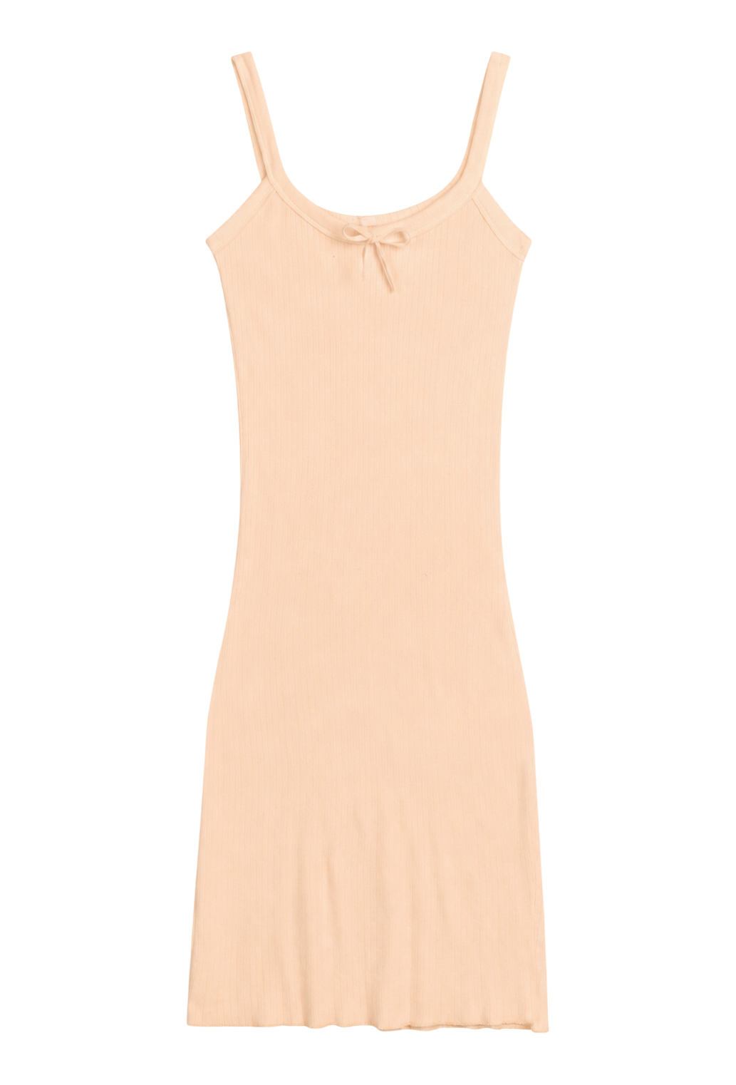 The Betsy Pointelle Dress - Bleached Coral