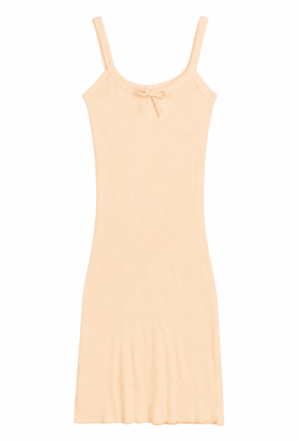 The Betsy Pointelle Dress - Bleached Coral