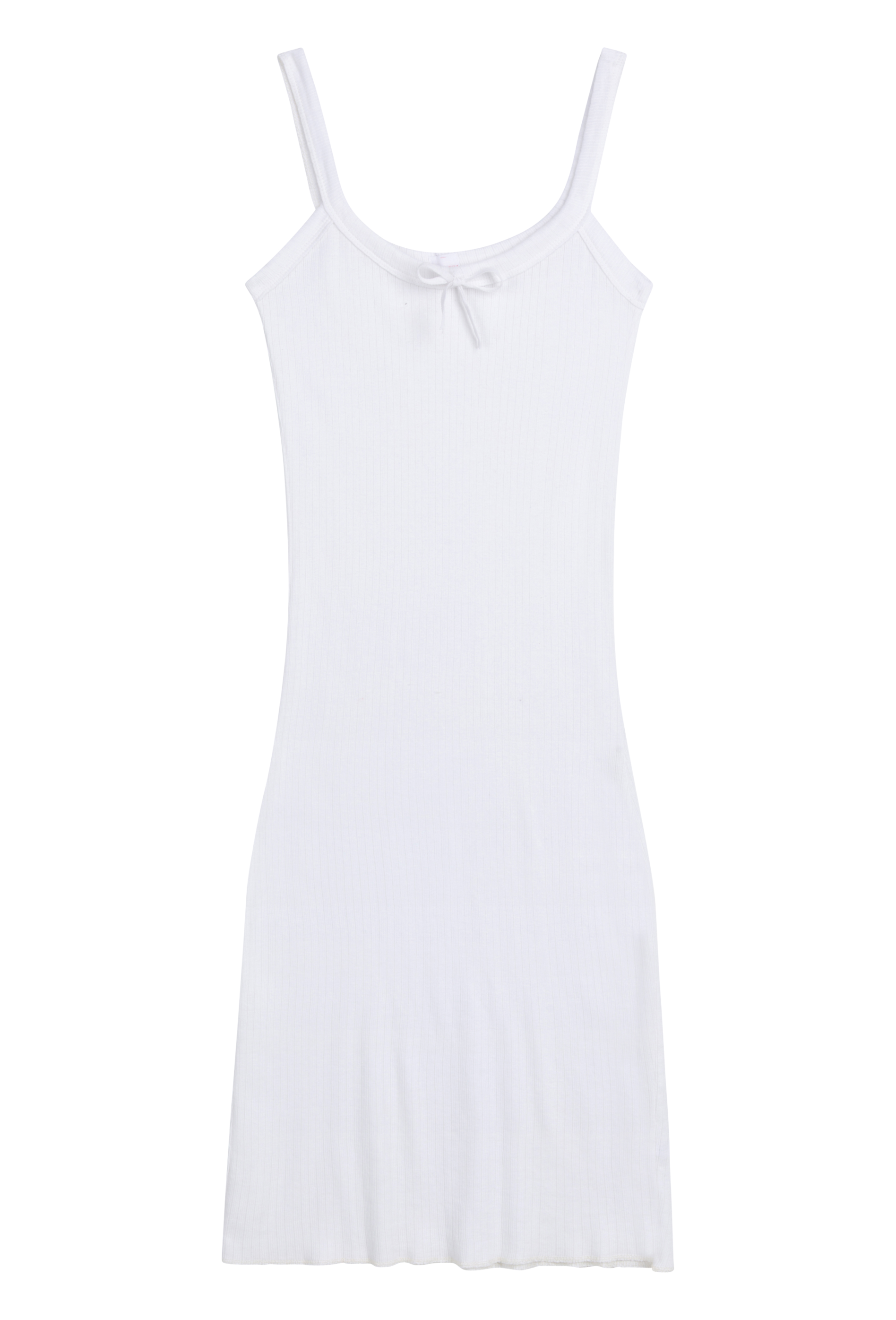 The Betsy Pointelle Dress - White