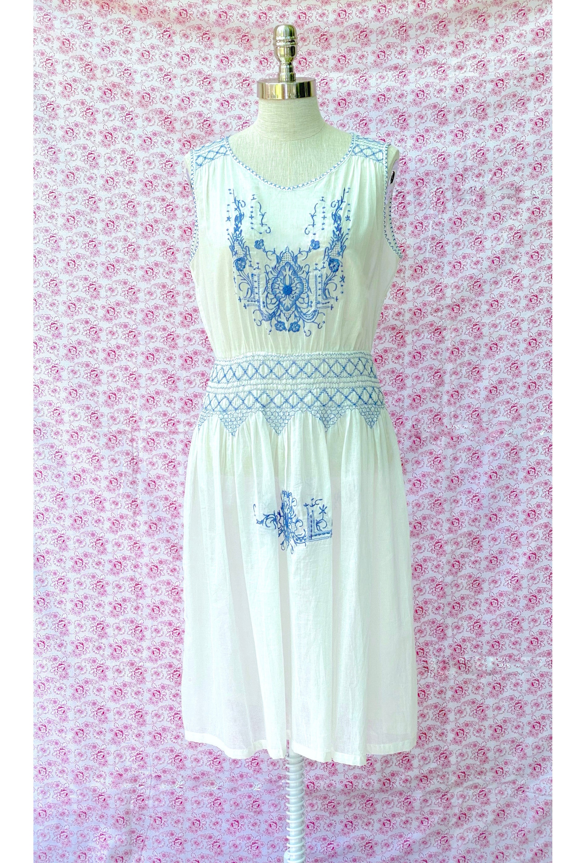 The Clementine Dress - French Blue - J. Marin