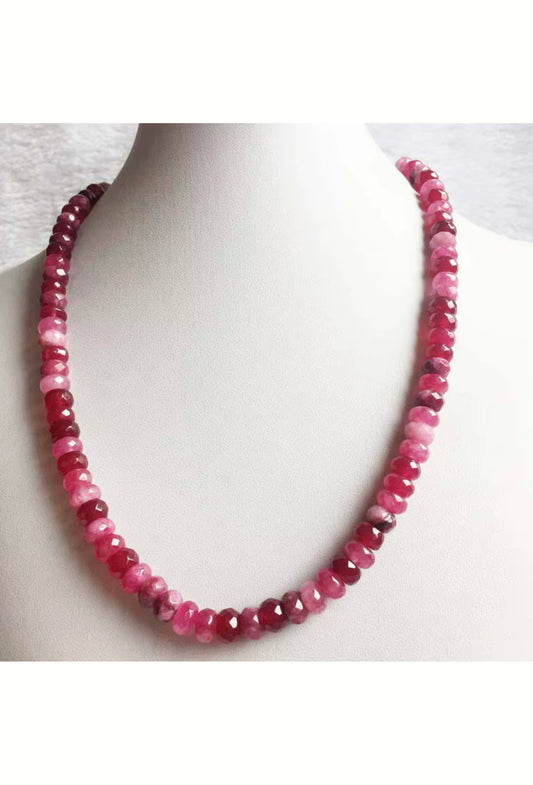 The Ruby Cloud Necklace - J. Marin