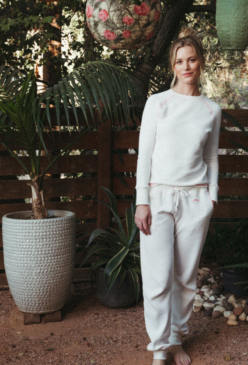 The Thermal Jogger - Sand Pink - - J. Marin