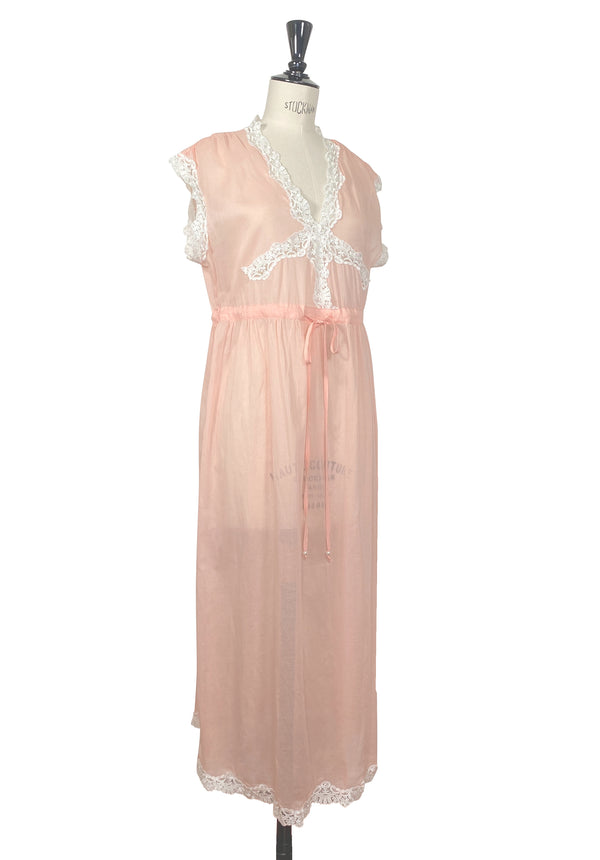 The Lisbeth Dress - Deco Coral - J. Marin