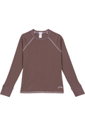 The Chalet Thermal Top - Cocoa Brown - - J. Marin