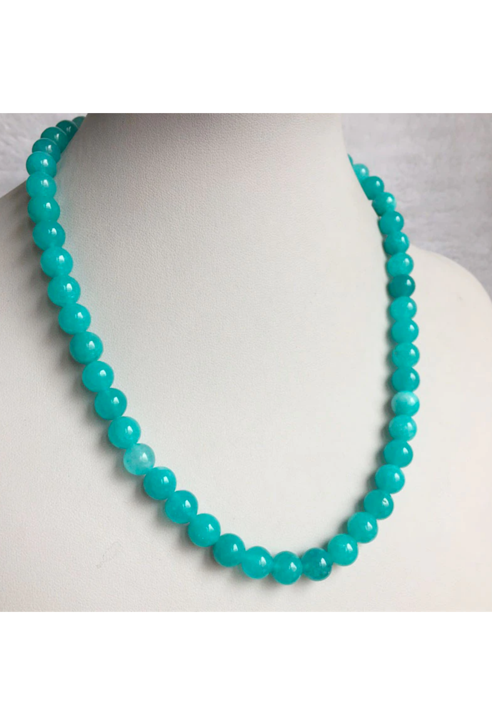 The French Couleurs Necklace - 6 Colors - Amazonite - J. Marin Co.