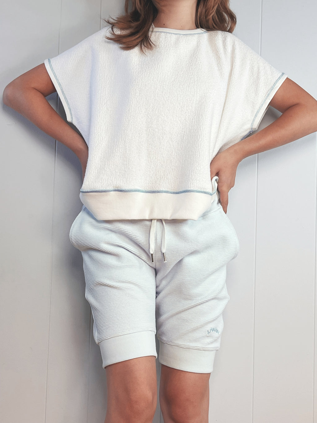 The Knicker Short - Seaglass Green - - J. Marin
