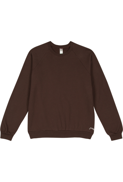 The Tib Sweatshirt - Espresso Brown - - J. Marin