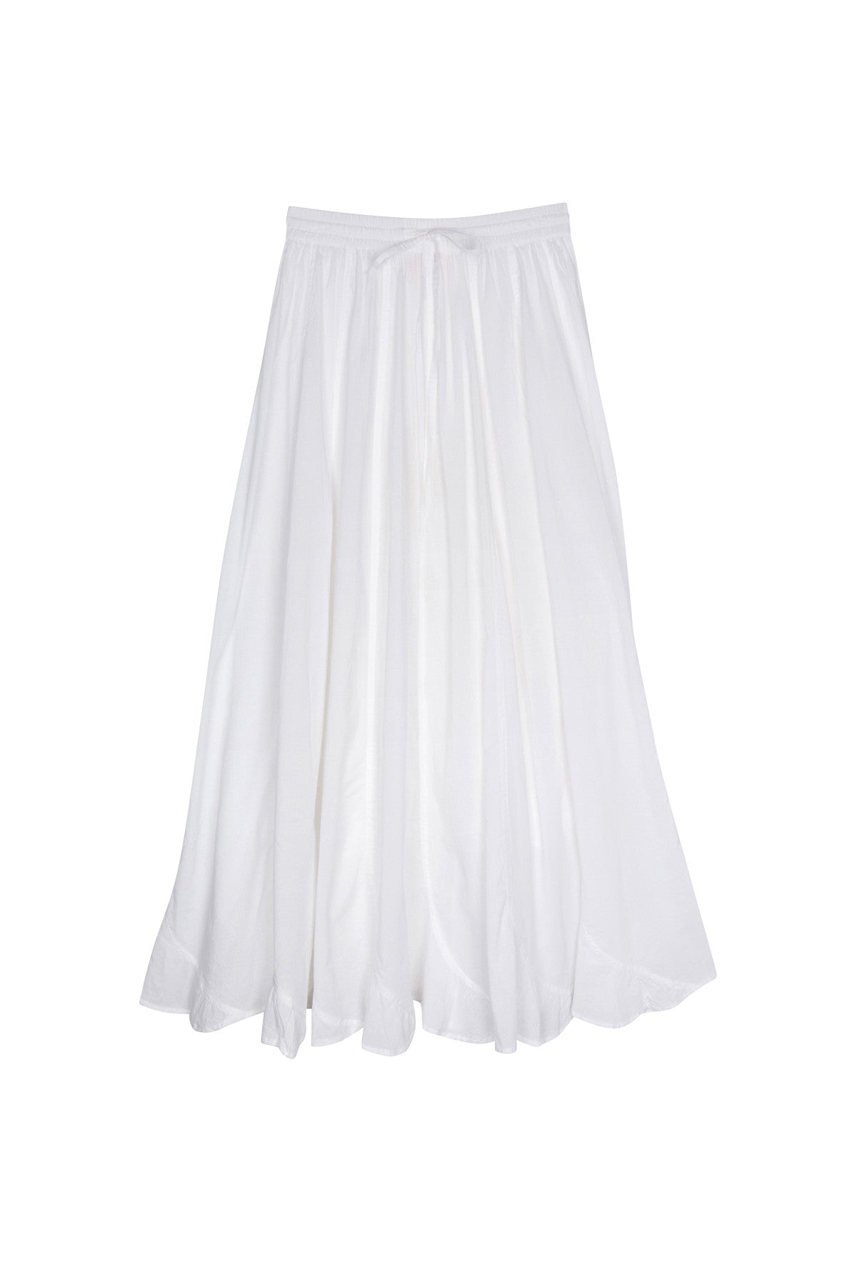 The Viola Prairie Skirt - White - J. Marin