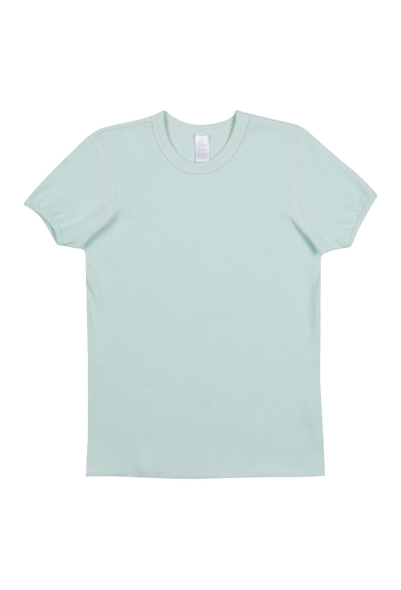 Vintage Style Classic Thermal Surplus Tee - Organic Cotton - Seaglass Green - J. Marin